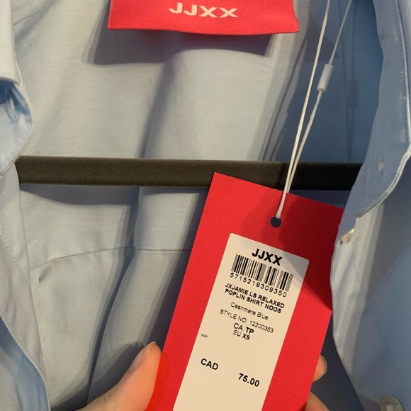 JJXX Jamie Relaxed Fit Poplin Shirt - Picture 2 of 3